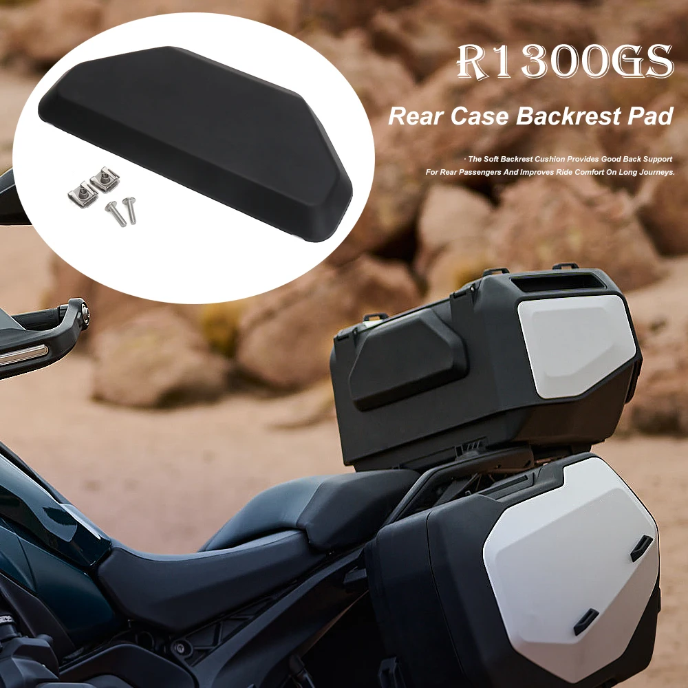 

Motorcycle Rear Top Case Passenger Backrest Pad Black New For BMW R 1300 GS R1300 GS r1300gs R1300GS 2023 2024