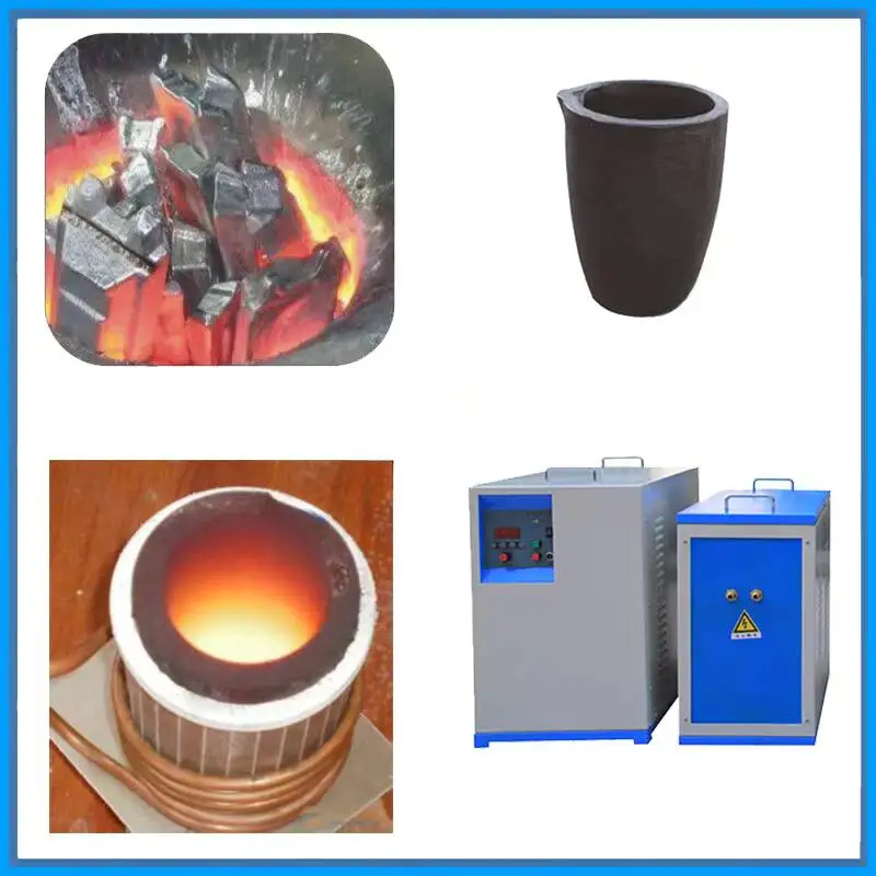 

New Electronic Induction Heating Furnace For Melting Copper Steel Iron
