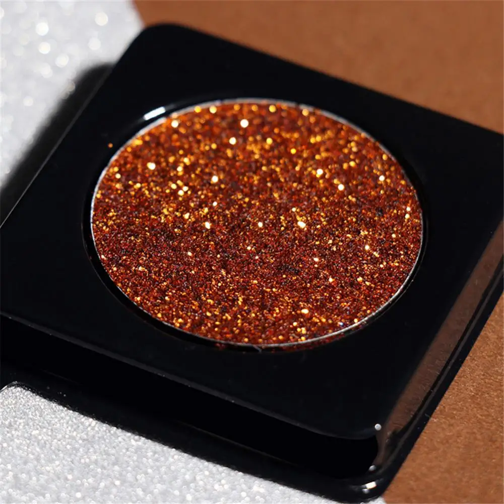 Monochromatic Eyeshadows Pearlescent Glitter Powder Colorful Eye Shadow Powder Long-lasting Color Shimmer Stage Party Cosmetics