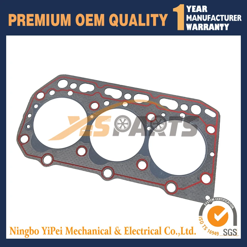 New Cylinder Head Gasket For Yanmar 3TN84