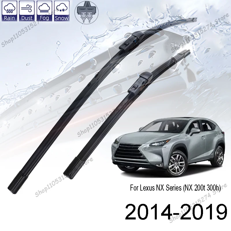 

2pcs Front Windscreen Wiper Blades Set Kit For Lexus NX 200 300 NX200 NX200t NX300h 2014 2015 2016 2017 2018 26" 16"