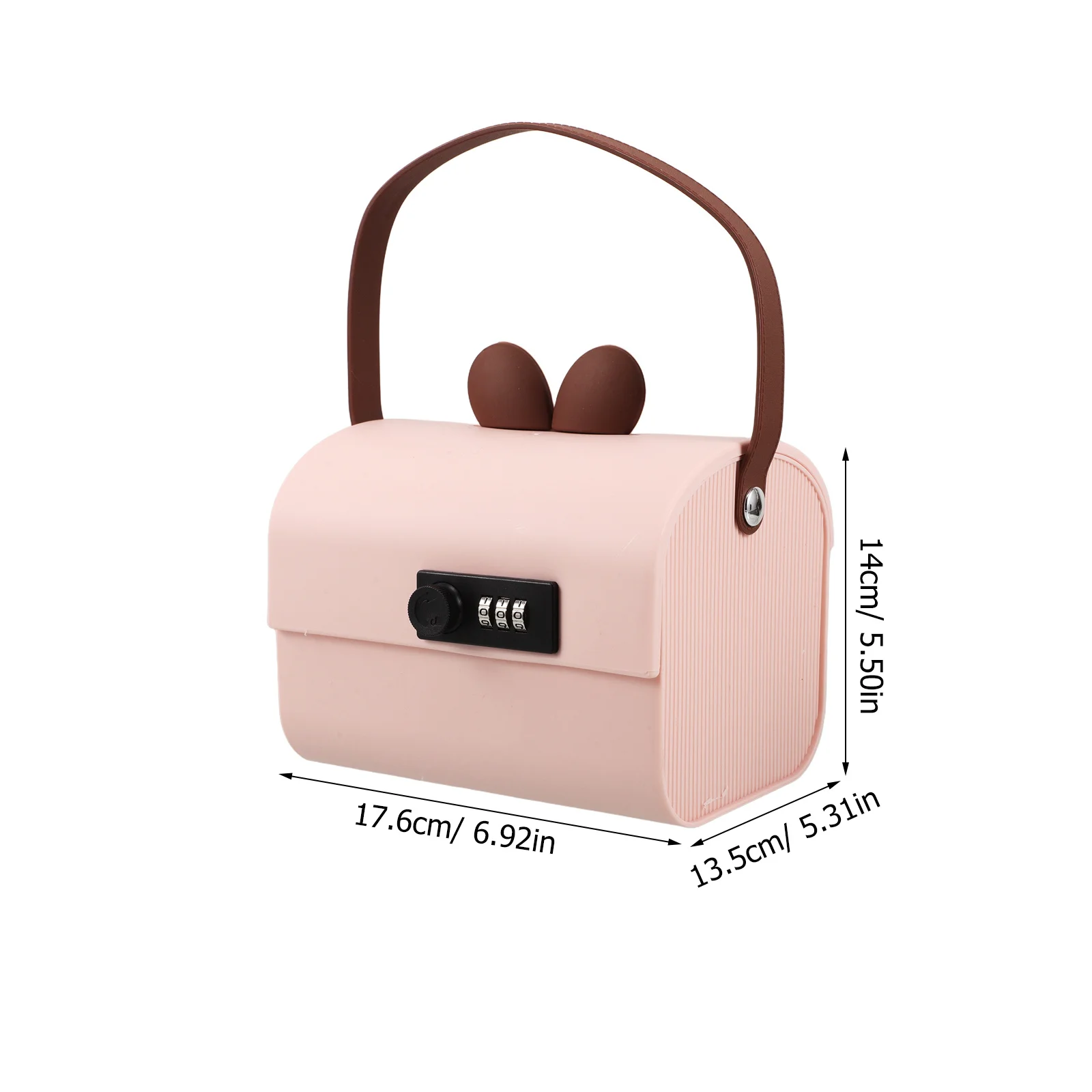 Tirelire pour enfants garçons filles Portable petite caisse serrure à combinaison rose enfants coffre-fort économie d'argent Pot d'argent