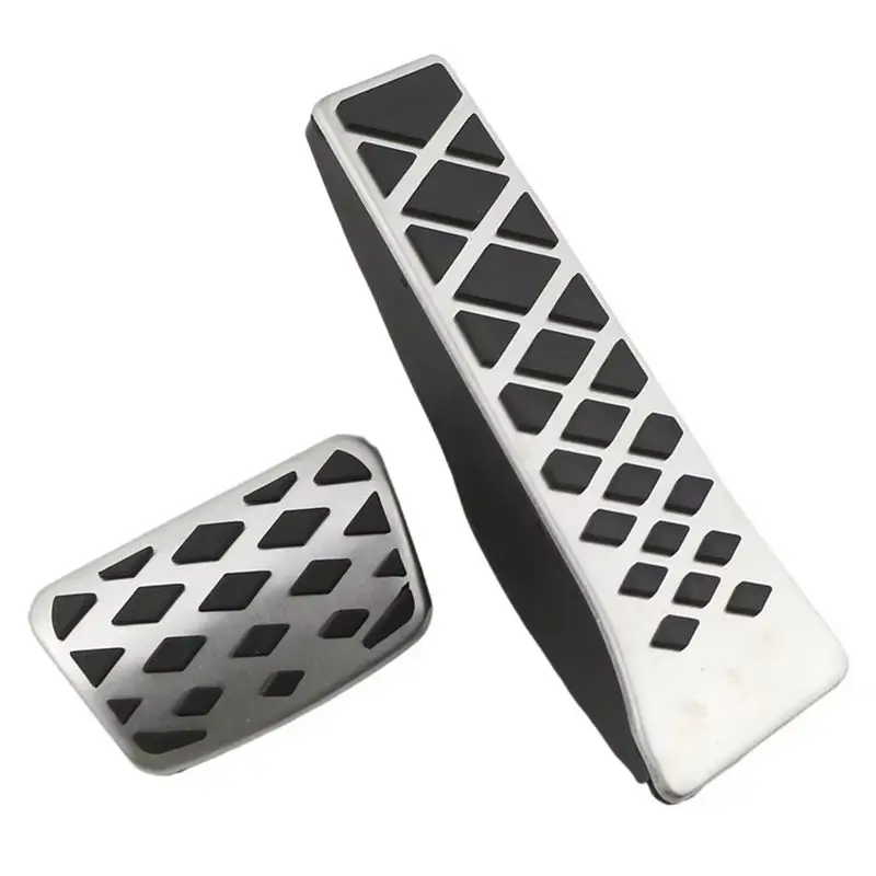AB96-Car Accelerator Brake Pedal Cover Non-Slip Foot Pedal Cover For Santa Fe Tucson Sonata 9 2016-2023 Accessories