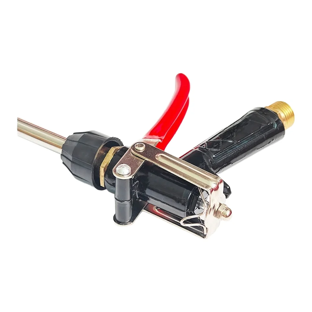 Car Pressure Washer Sprayer with 27.5cm Extendable Stainless Steel Wand and Dual Angle Nozzles 15 Degree 25 Degree for Patios