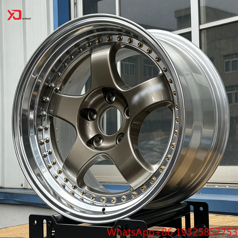 Meister S1 Custom 3 Piece 18 19 20 Inch Deep Dish Forged Wheels 5*112 5*114.3 JDM Sport Rims Fit RX7 FD3S MX5 S13 EVO8 A90 86
