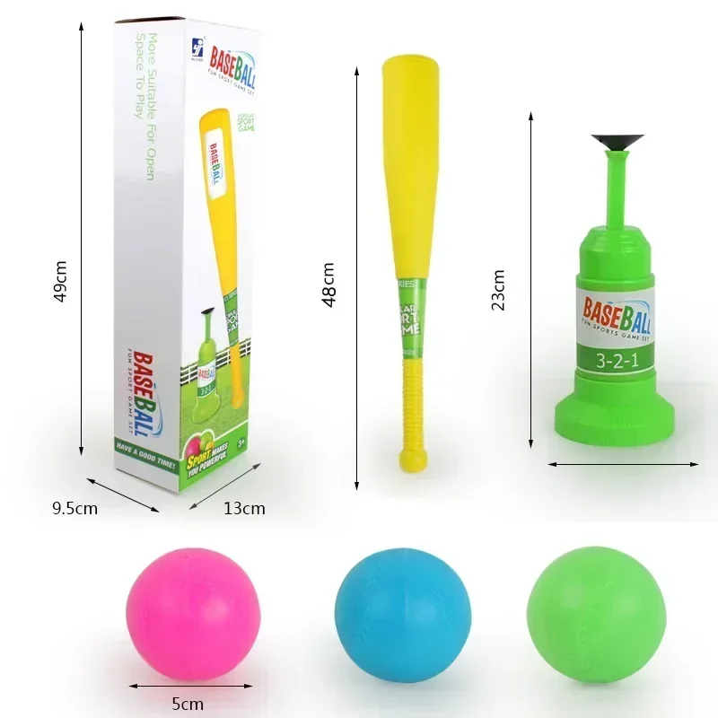 [Divertido] juego deportivo, entrenador de béisbol, pelota de expulsión automática, juguete para practicar niños, utilería de béisbol, ventilador de béisbol para niños, el mejor regalo