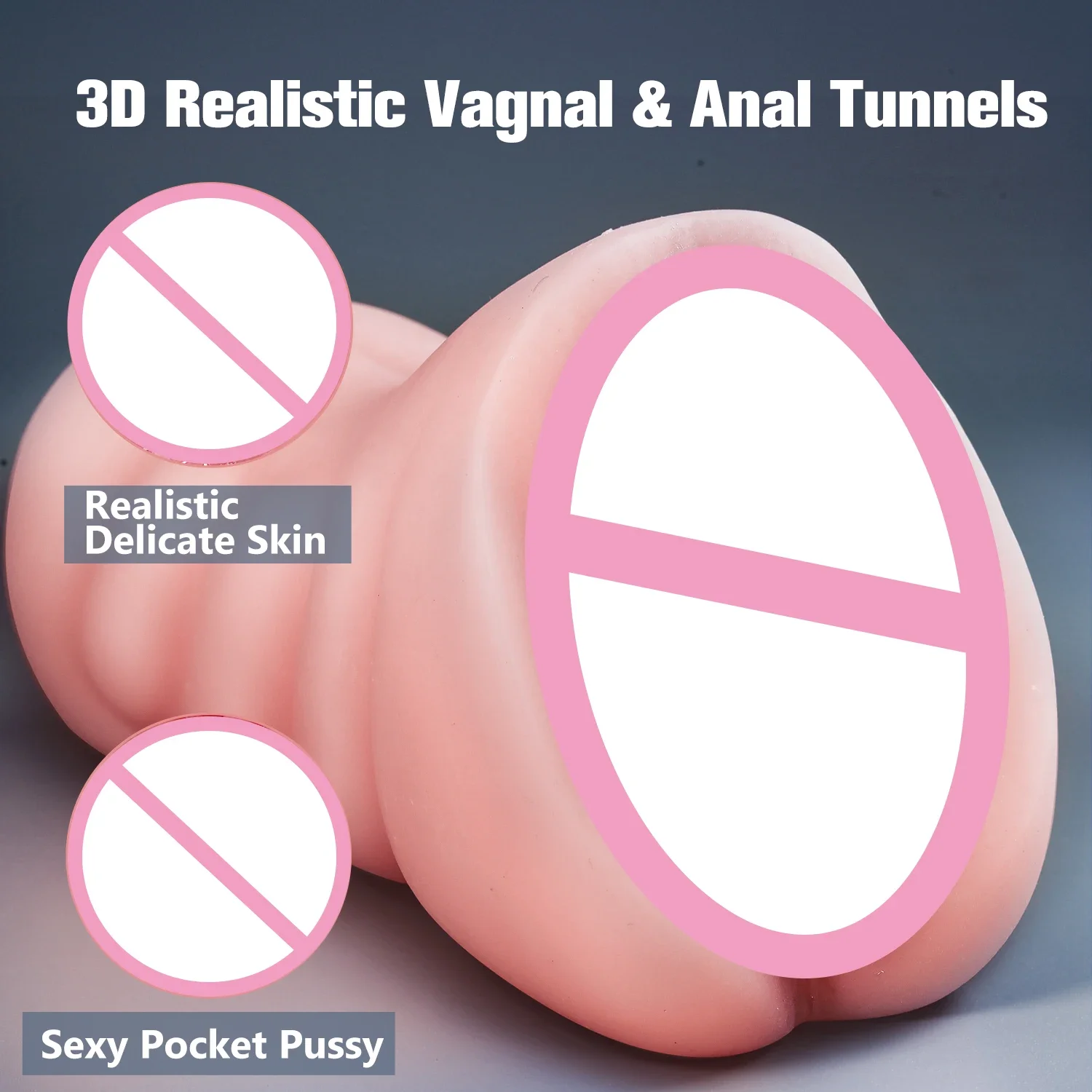 Sexe réel vagin chatte mâle masturbateur Oral léchage Anal cul Masturbation tasse jeux pour adultes produits érotiques jouets sexuels pour hommes 18 +