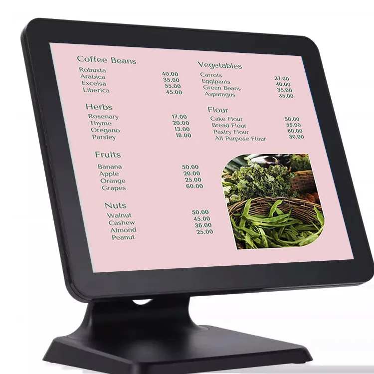 POS System Point Of Sale Display Restaurant Order Device All In One Pos System Touch Screen Electronic Cash Register