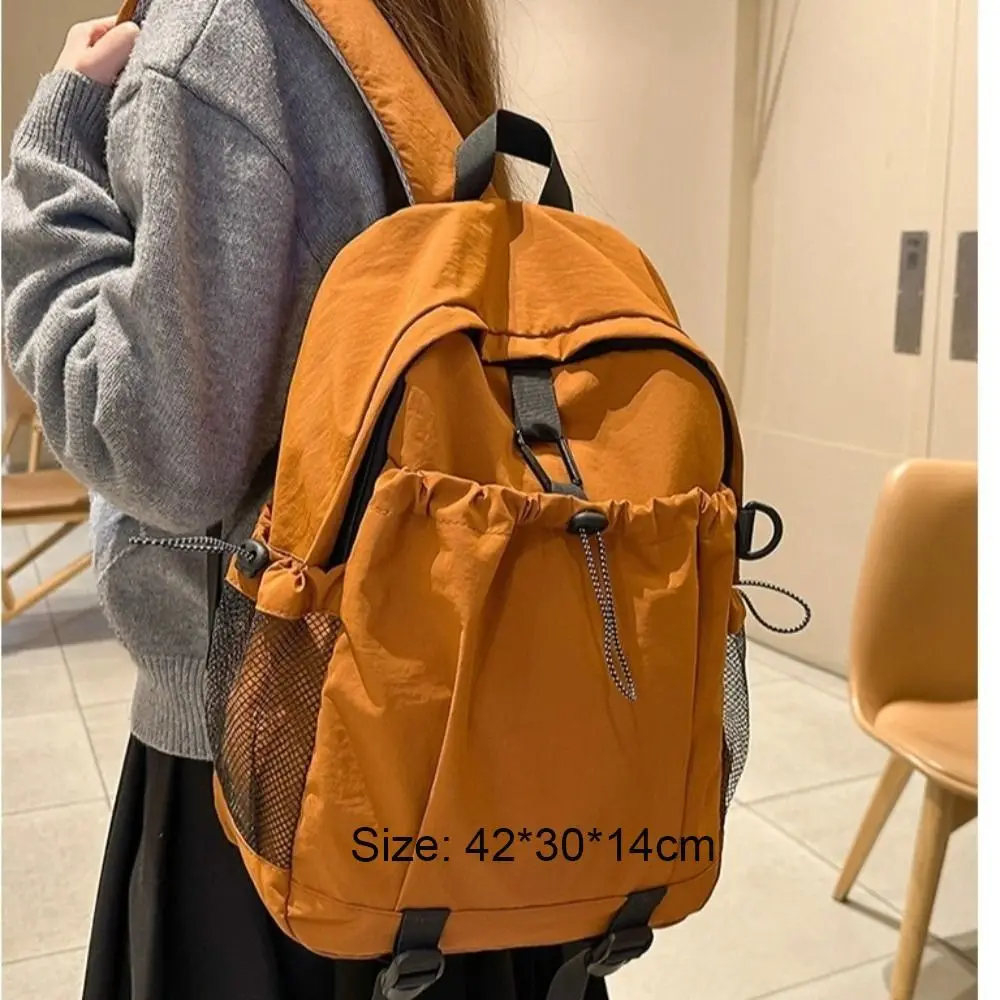 Fashion Multi-pocket Shoulders Backpack Large Capacity Adjustable Strap Travel Rucksack Casual Versatile Computer Backpack