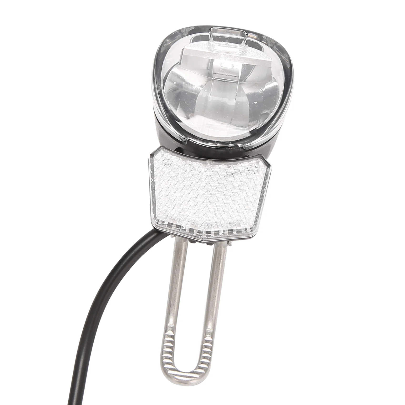 

AU-E-Bike Headlight Electric Bike LED Front Light 6-55V Electric Bicycle 2 In 1 Waterproof Horn Set Headlight