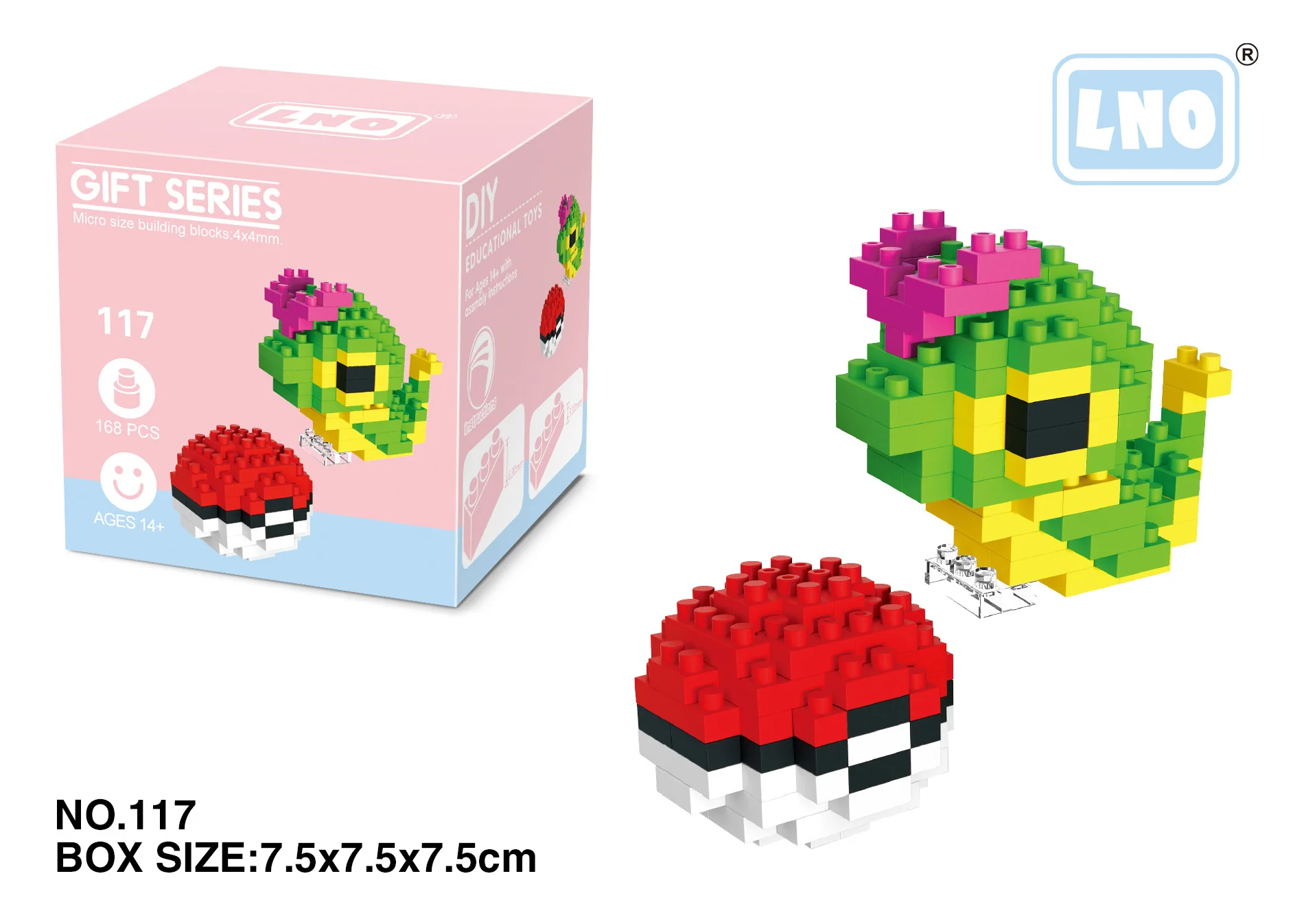 Pokemon Small Blocks Charizard Kyogre Nanoblock  Groudon Rayquaza Model Education Graphics Toys For Kids Birthday Christmas gift