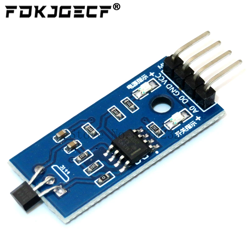 وحدة استشعار القاعة 3144E مفتاح القاعة سرعة المفاتيح المغناطيسية وحدة استشعار عد السرعة للسيارة الذكية اردوينو