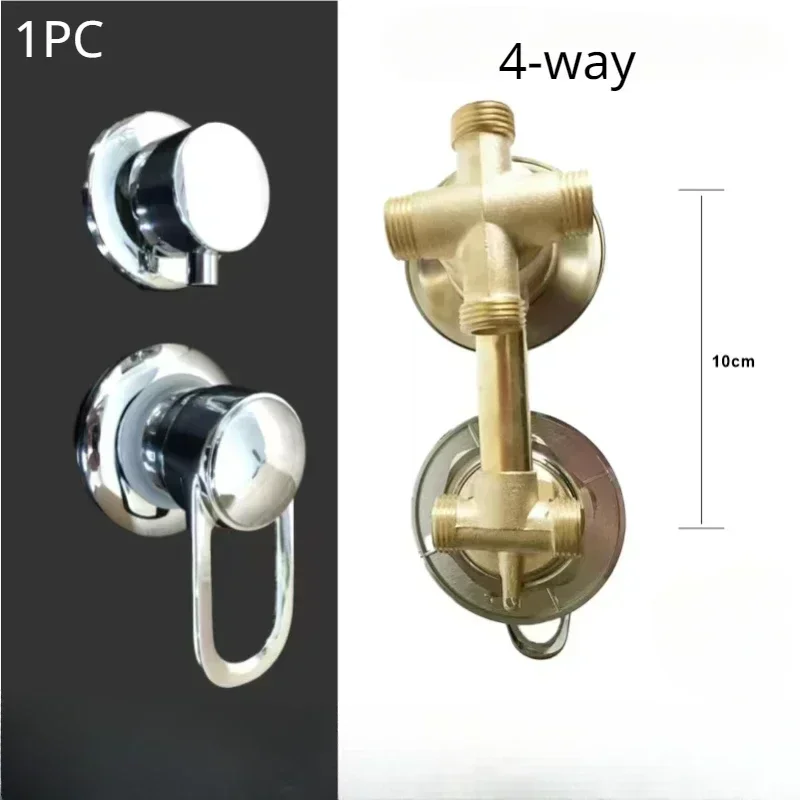 2/3/4/5 Way Switch Control Room Faucets Mixer Shower Cabin Accessories Valves Diverter Tap