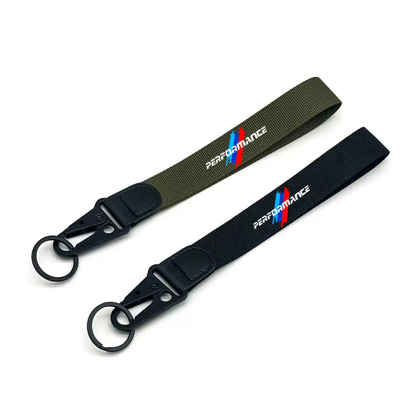 Car Styling Embroidery Nylon Keyring Anti-loss Keychain For BMW 1 2 3 4 5 Series X1 X3 X4 X5 X7 G20 G38 F20 F39 F48 E60 E36 E39 view 2