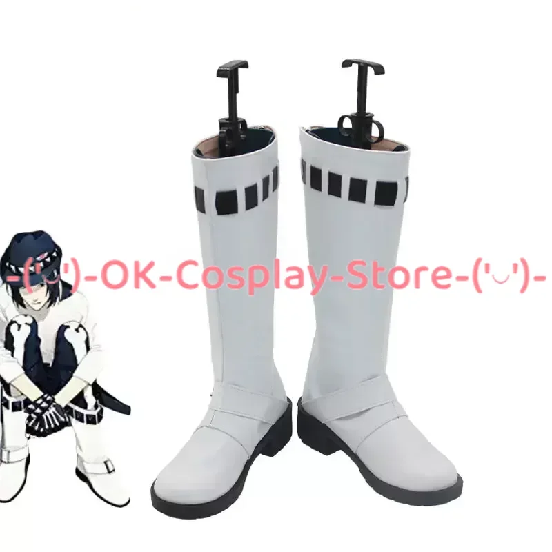 Game DRAMAtical Murder Cosplay Shoes PU Leather Shoes Halloween Carnival Boots Custom Made