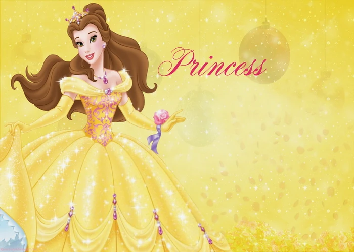 Disney Princess Dreamy tema colorato sfondo ragazza Baby Shower fotografia sfondo festa di compleanno decorazione Banner