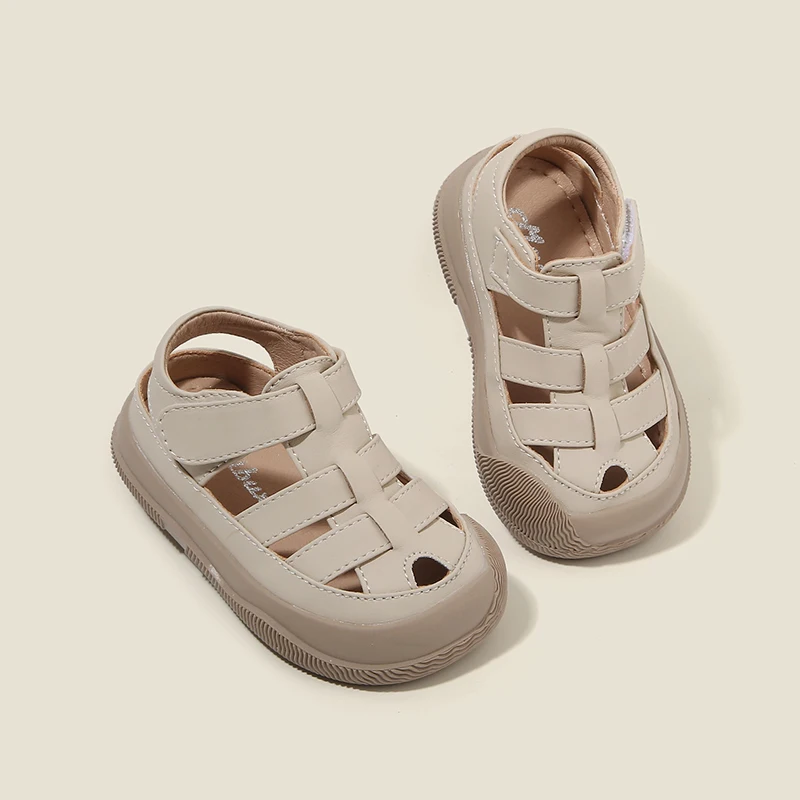 

Baby shoes for boys and girls ages 1 to 3 years old, new anti-kick style for summer; versatile and cool