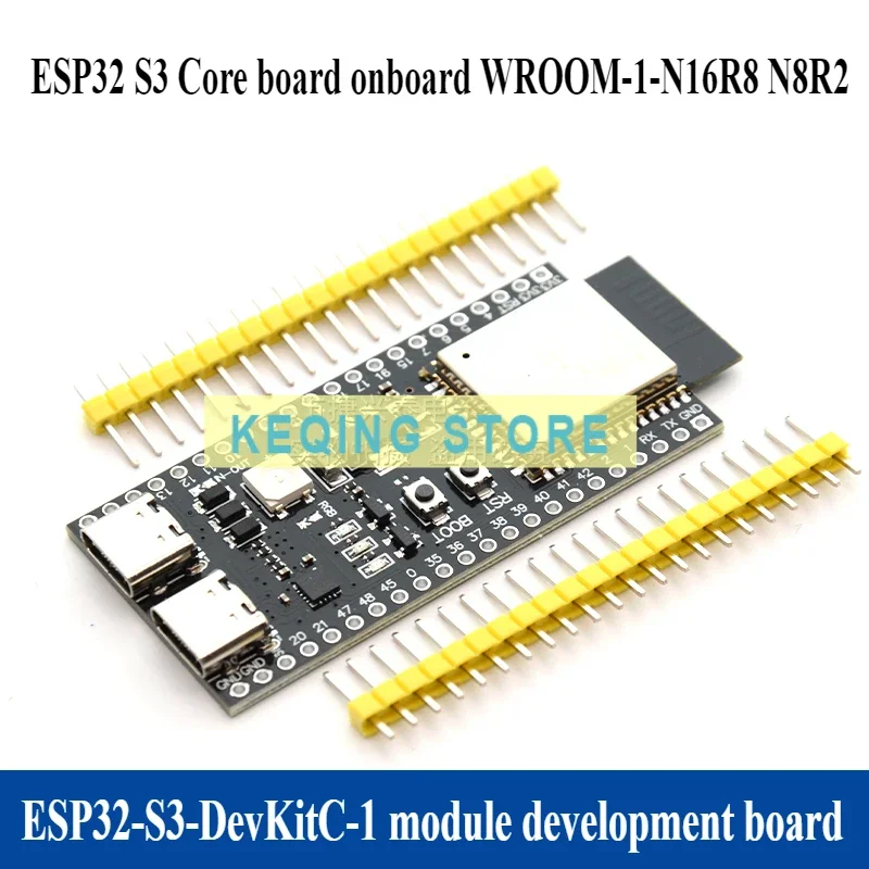 ESP32 S3 Core Board Onboard WROOM-1-N16R8 ESP32-S3-DEVKITC-1 module development board