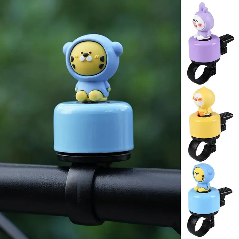 Cartoon Animal Bikes Ring Bell Children Balance Bike Scooter Bell Super Loud Bell Bicycle Accessories Waterproof doll bell