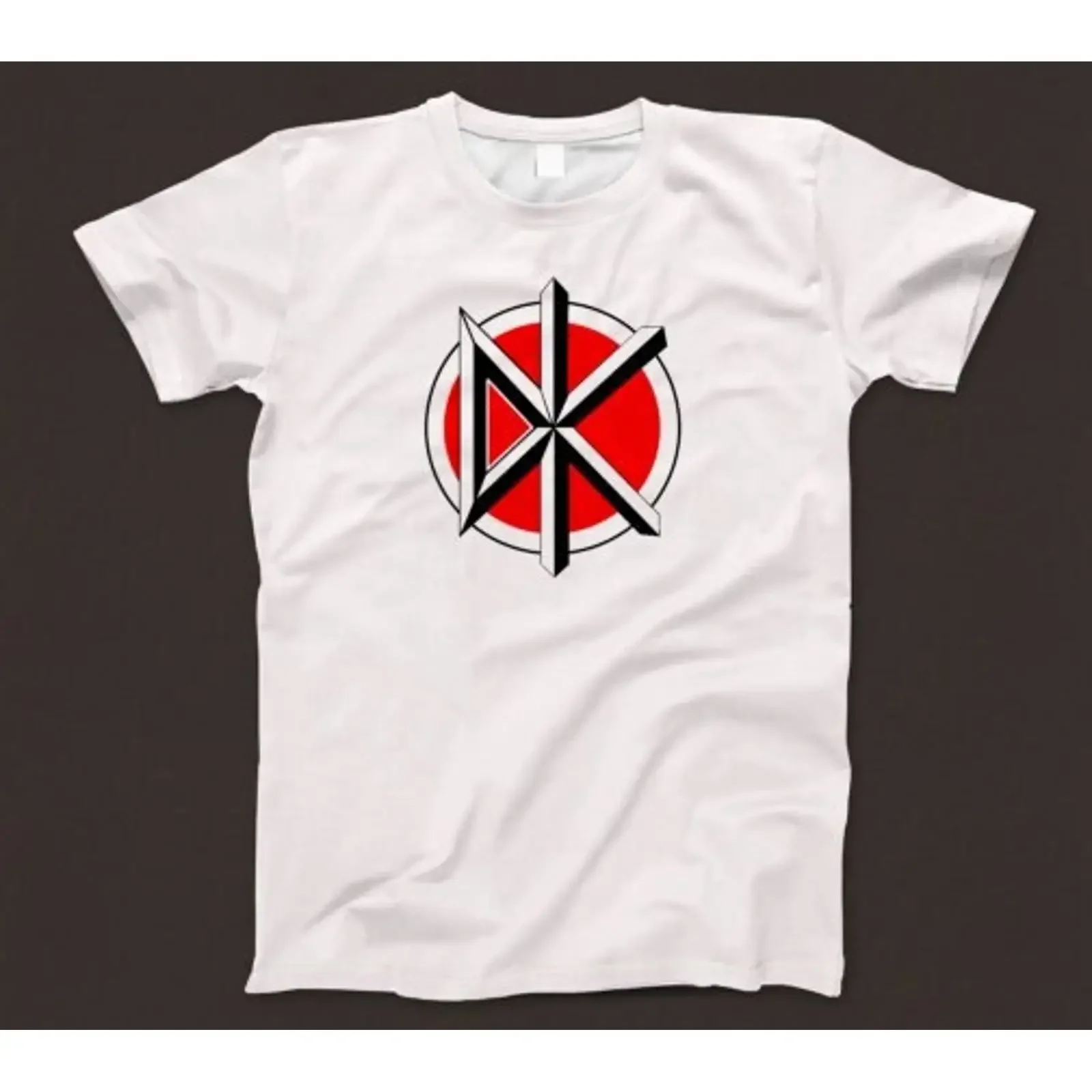 Dead Kennedys T Shirt 774 Retro White  vintage Washed Breathable Soft Versatile Slightly homme Stretched Top For Everyday Wear