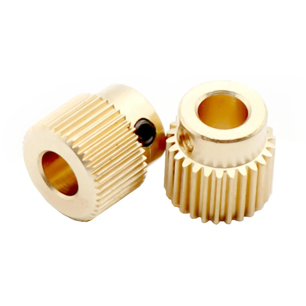 Mk7 MK8 Extrusionsgetriebe, 26 40 Zähne, Messing-Antriebsrad, Zuführungsgetriebe für Anet A8 Ender 3 Cr10 3D-Drucker-Extruder – Detail 4