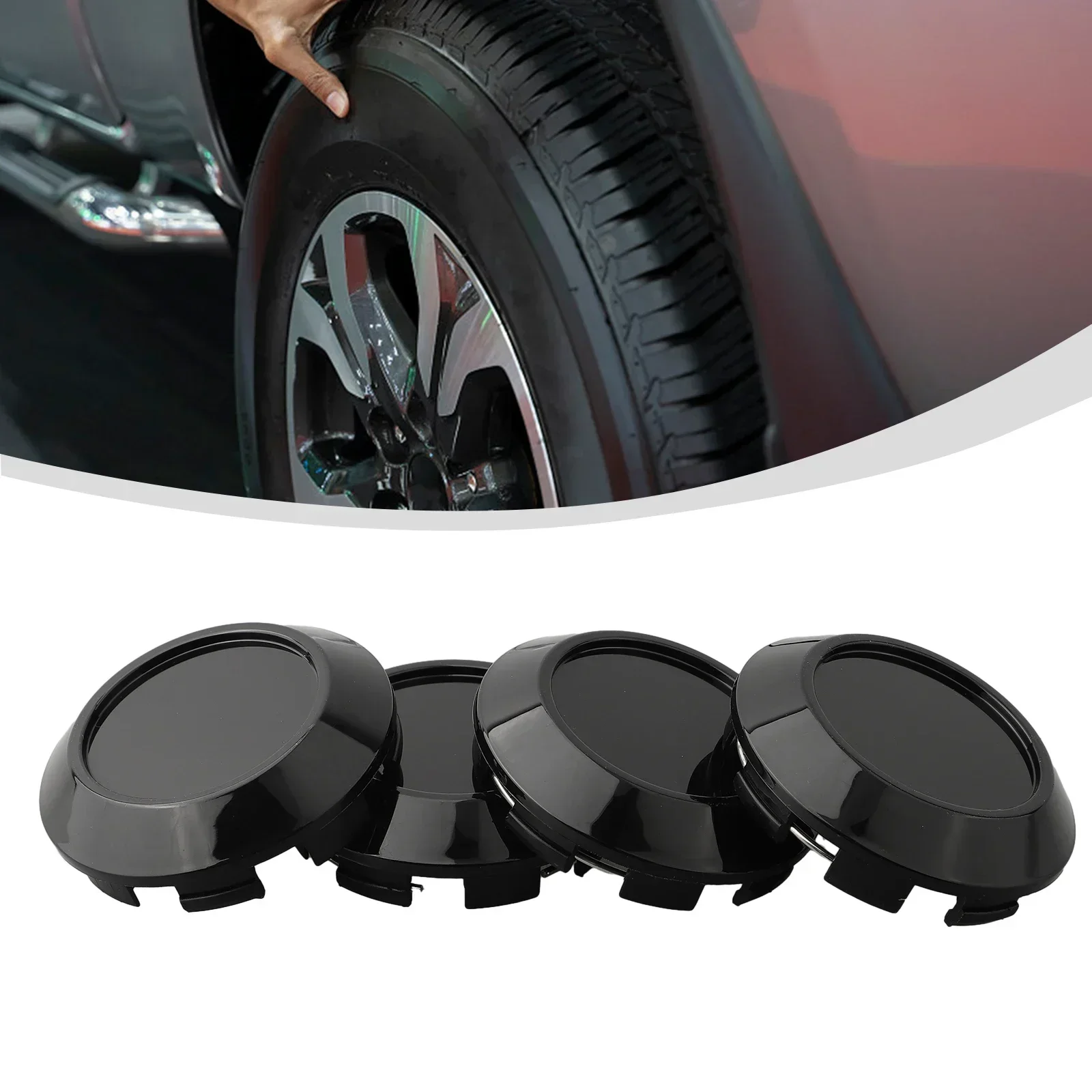 4pcs Wheel Center Cap 76MM/72MM ID Hub Center Decorative Covers For Advan Racing RZ DF Tire Rim High Quality