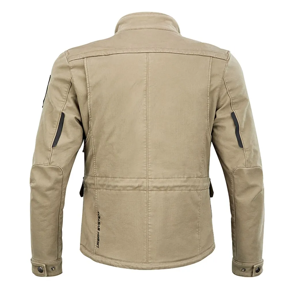 DUHAN jaket berkendara motor baru peralatan pelindung bersertifikasi CE pakaian berkendara Motocross tahan aus tahan air