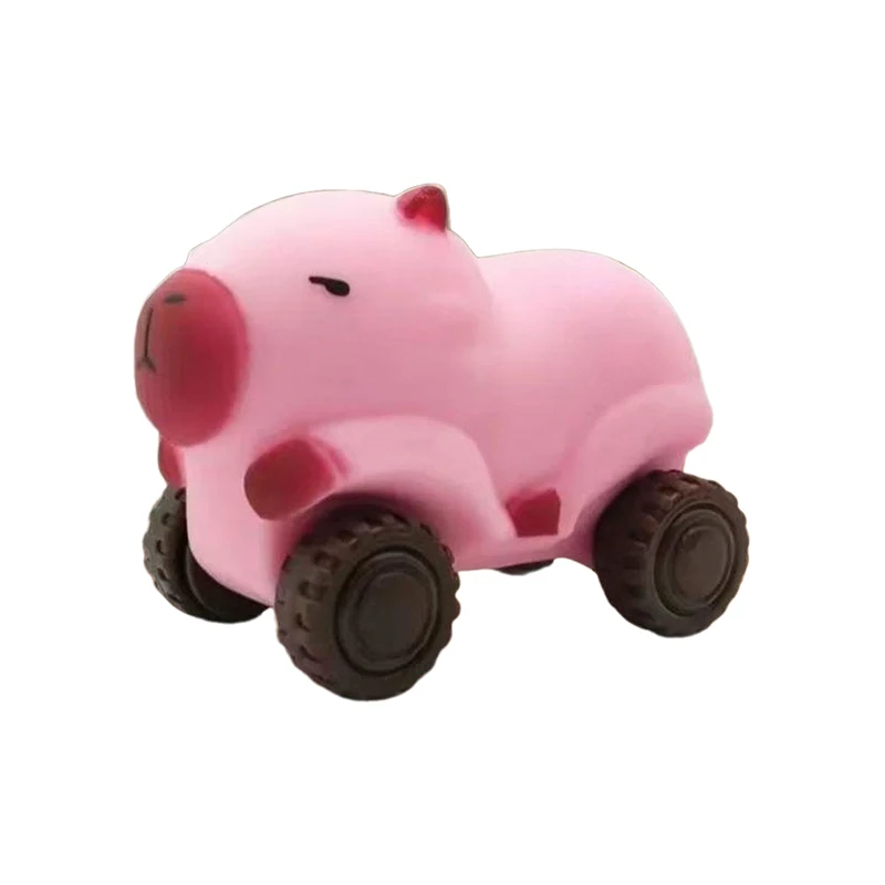 Süßes Capybara Pinch Toy Mini Action Squeeze Car Stretch Dekompression Entspannende Kinder Erwachsene Geschenk