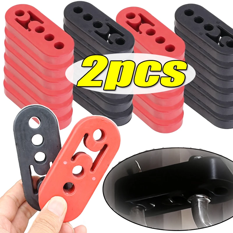 

Car Exhaust Hangers Rubber Mount Bracket Hangers Universal Muffler Hanger for Protecting Car System Accessories 1/2pcs