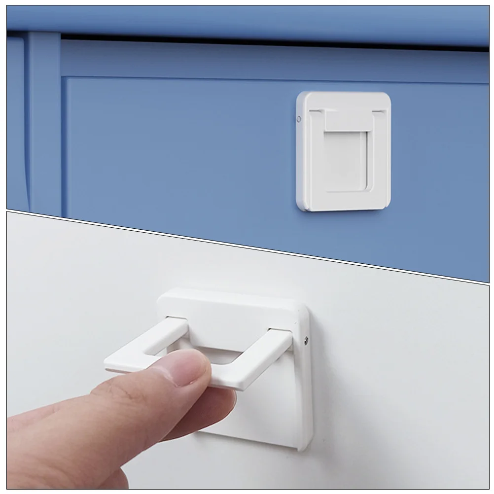 

4Pcs Child Window Safety Locks Sliding Door Lock Adhesive Stick on Handles Baby Proof Locks Sliding Door Lock Stick on Handle