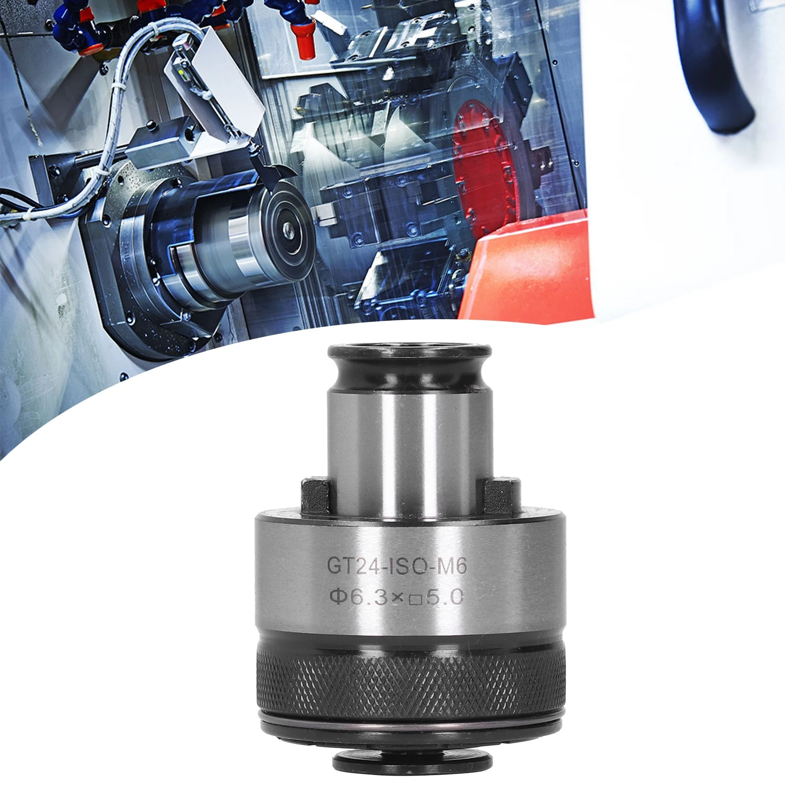 Tapping Tool Holder Tapping Collet Quick‑Change Chuck Holder CNC Milling Power Tapper Tool GT24‑ISO‑M6 Tapping Chuck Holder