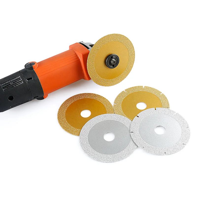 Brazed Diamond Cutting Blade Marble Granite Artificial Stone Quartz Stone Grinding Cutting Angle Grinder Saw Blade Tool