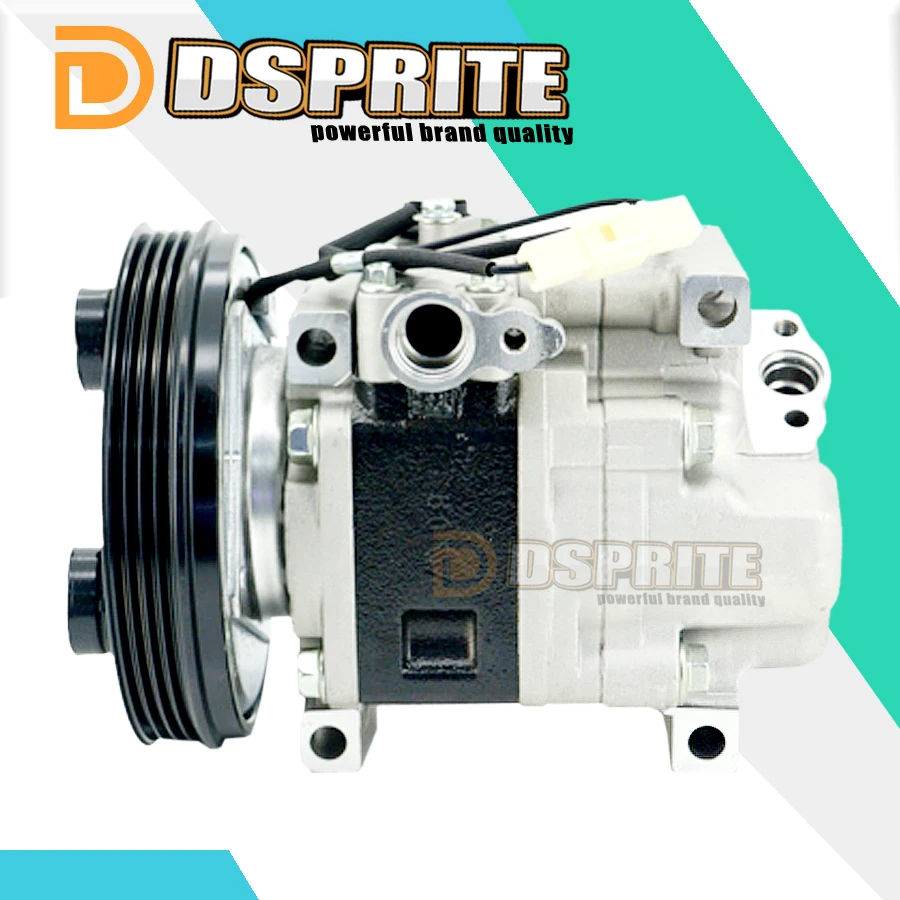 Compresor de Aire Acondicionado para Auto Mazda 323, para Mazda Protege 1.6/1.8L 1999 2000 2001 B25F61K00A B25F-61-K00A BJ0E61450 BJ1H61450 H12A1AA4DL