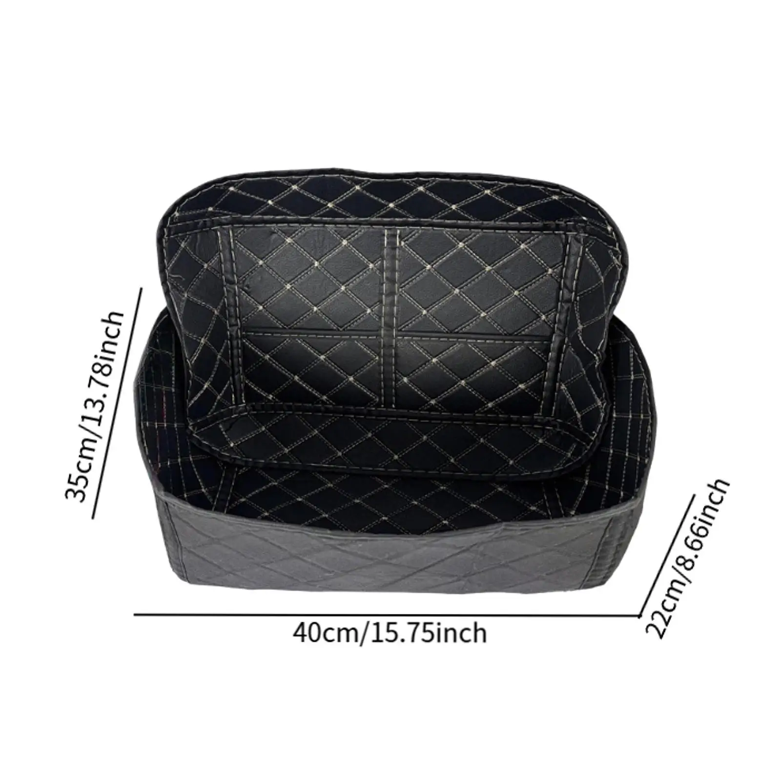 دراجة نارية مربع خلفي حصيرة بو الجلود بطانة الحاويات لاستبدال -45L #6