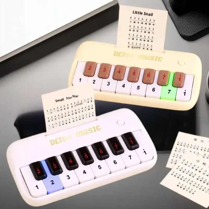 Engage Kids with 15-Key Digital Mini Piano, Portable Musical Instrument, Educational Toy Gift Set.