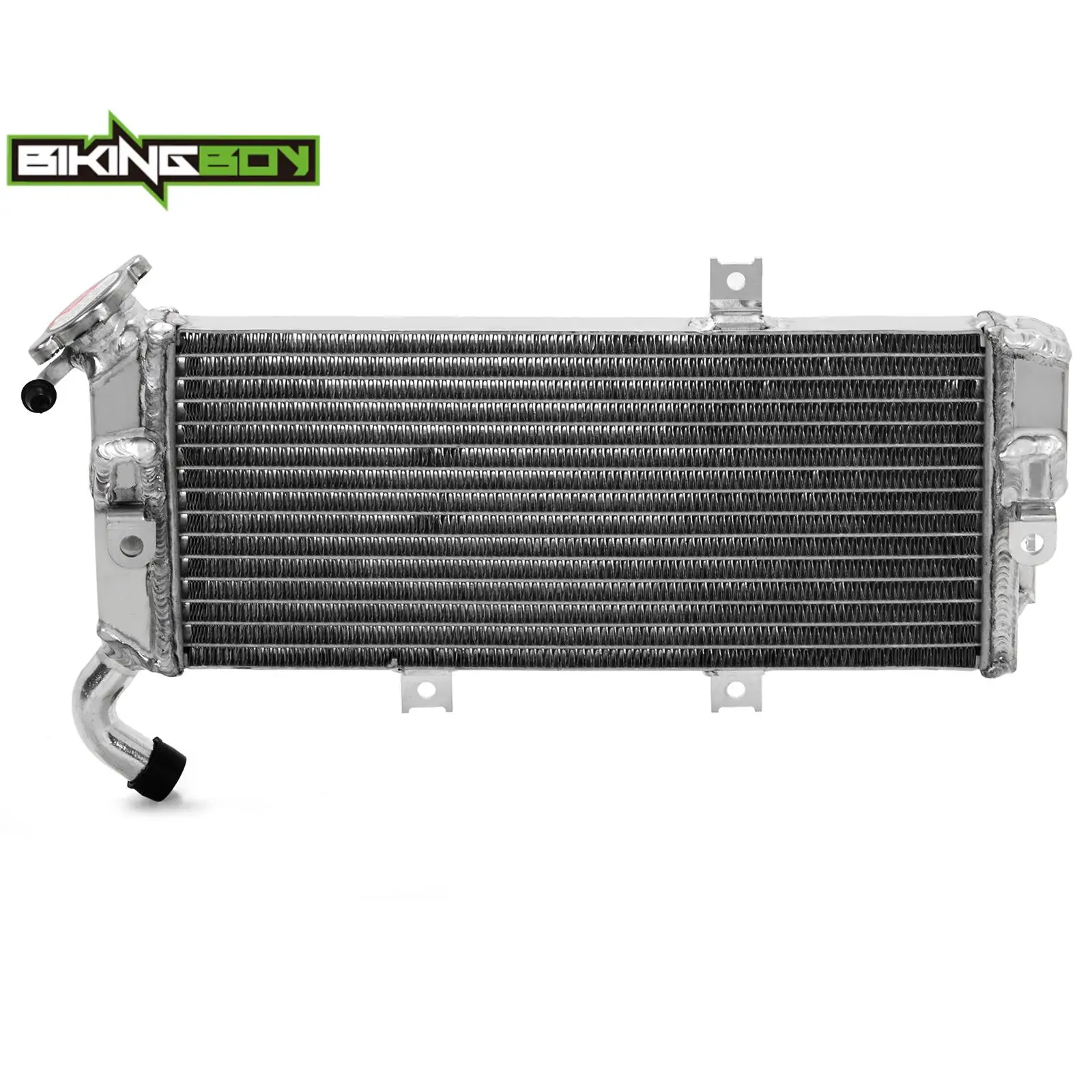 BIKINGBOY Engine Radiator Cooling For ER-6N 05 06 07 09 10 11 13 14 15 16 17 ER-6F 09-11 13-17 ER6F ABS 2013-2017 Water Cooler