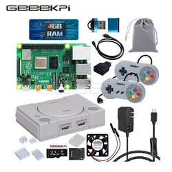 GeeekPi Retroflag PiStation Case for Raspberry Pi 4 with Safe Shutdown Safe Reset, Easy Entry Ports and Side Access to SD Card