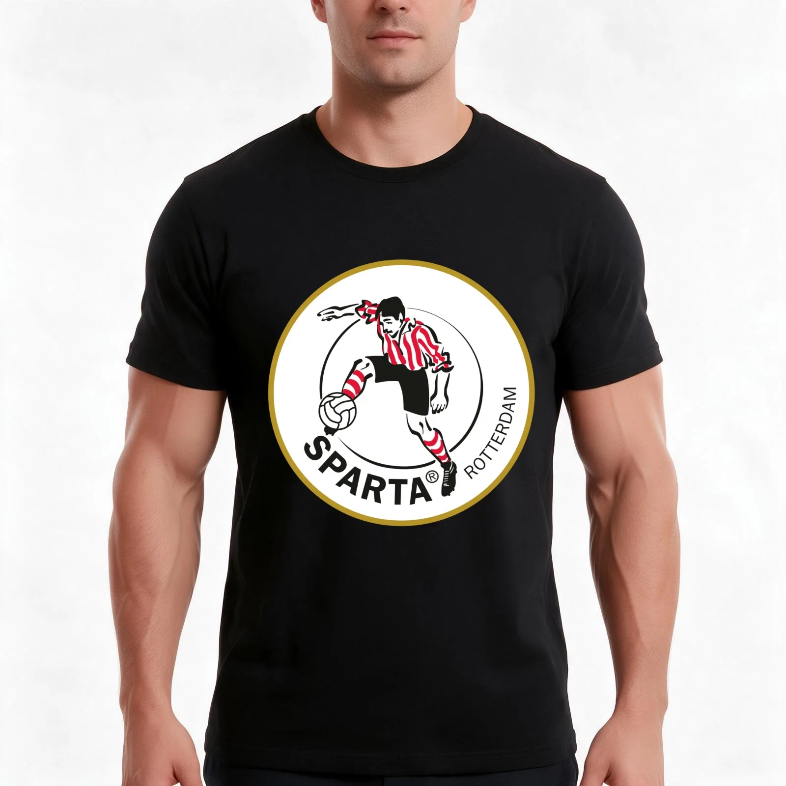 S Rotterdam FC New T-Shirt Summer Casual Cotton Tee Oversized Streetwear Tops Vintage Graphic Print Loose Fit Short Sleeve