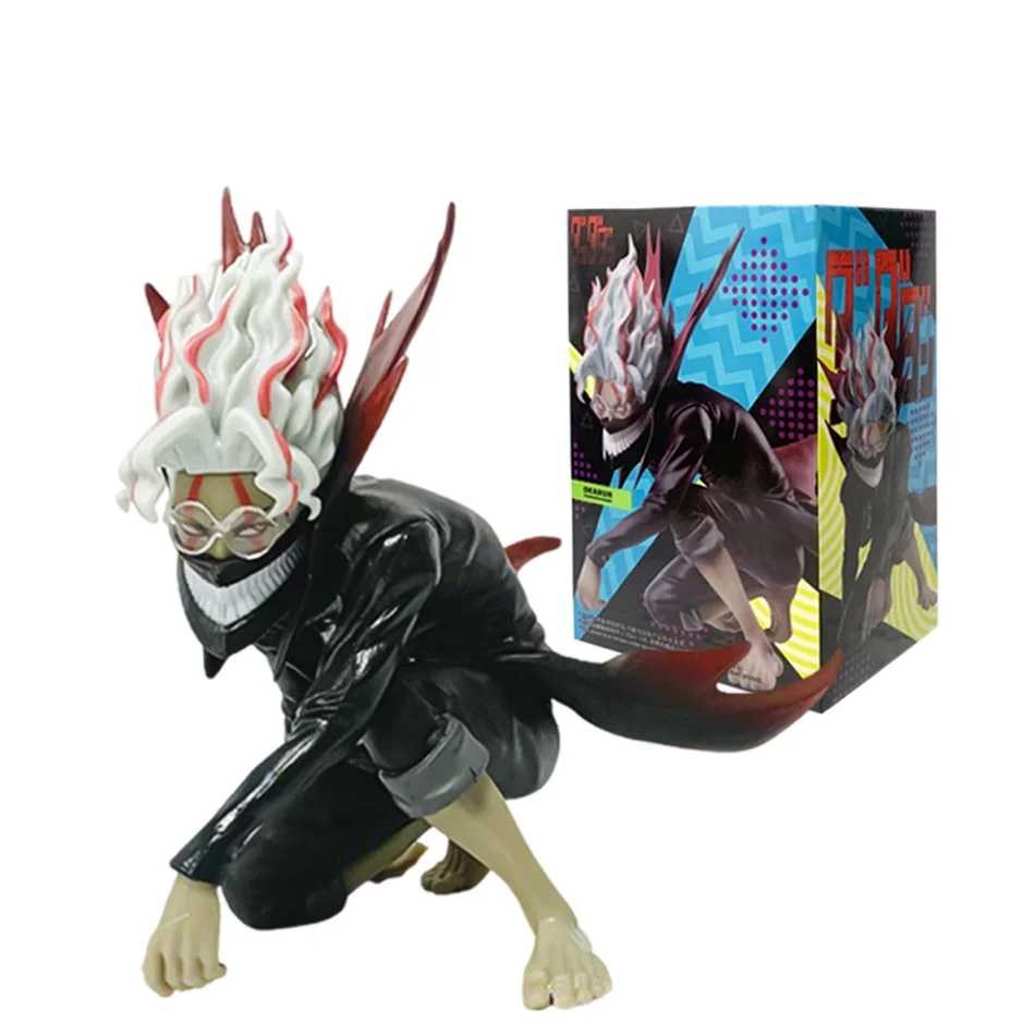 DEXSHUN Okarun Figur 13 Cm – Anime Actionfigur Mit Transformationspose, PVC Skulptur, Sammlerstück