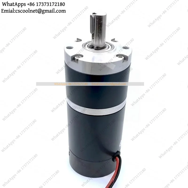 JS02 Planetary Gear Motor 60mm 12V 24V High Torque 12mm Keyway Shaft for Automation