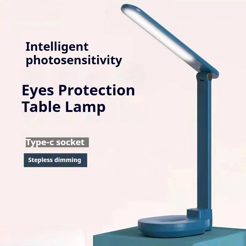 

Table Lamp Touch sensor Led Desk Lamp USB Rechargeable Lamp Foldable Desk Working Lamp Eye Protection Reading Light for Study