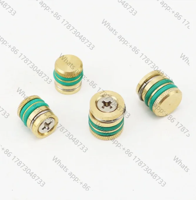20pcs Rolling Flower Mould Water Stop Bolts Cooling Circuit Plug High Temperature Resistant Die Copper Water Plug