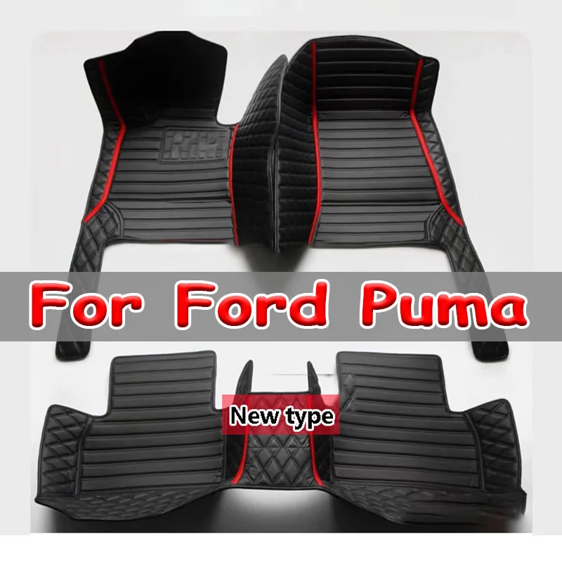 

Car Floor Mats For Ford Puma 2020~2022 Anti-dirt Pads Waterproof Floor Mat Accesorios Para Auto Reduces Friction Car Accessories