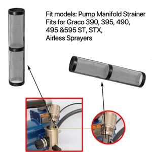 Lufter Sprühmalereifilterpumpe, Verteilerfilter, 60 mesh, kompatibel für Grace 390, 395, 490, 495, 595, 5 Stcs 11 Hauptverkaufsmaschinen Graco - №6