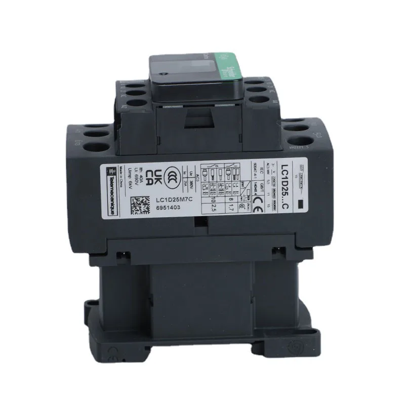 Original NEW 24V 36V 48V 110V 220V 230V 380V For Schneider Electric LC1D25 M7C B7C CC7C E7C F7C Q7C P7C AC Contactor