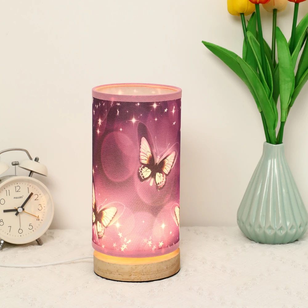 Small Table Lamp Bedside Warm LEDins Butterfly Creative Night Light