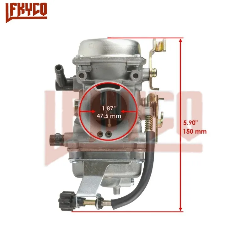 Motorcycle Carburetor for Kawasaki Bayou 300 KLF300C 4X4 1996-2005 CA134A1003 ATV New Carb 4-Stroke Air Intake Fuel Accessories