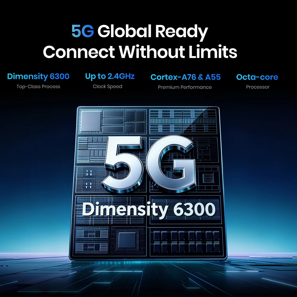 Fossibot F110 Pro 5G Rugged Smartphone Android 15 6.745