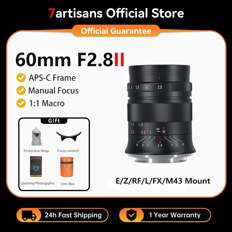 7Artisans 60Mm F2.8… - image