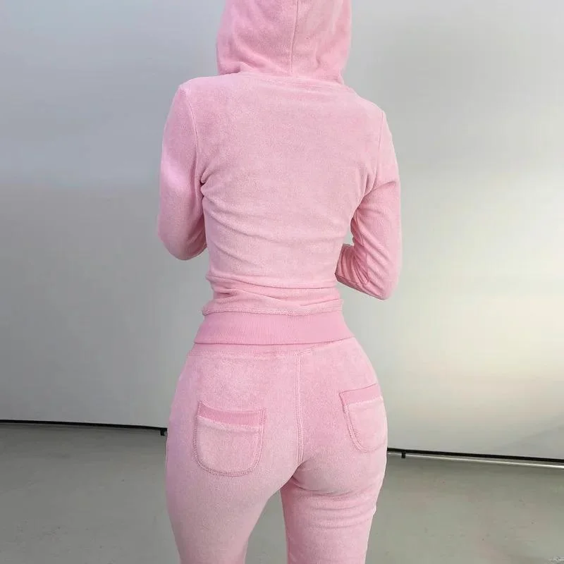 Women's 3 Piece Face Sweatsuit Set High Waist Joggers Fashionable Summer Outfit Comfortable Breathable Casual Wear
